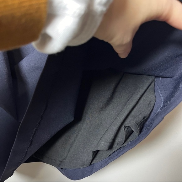 Rebecca Taylor NWT Techy Double Layer Navy Mesh Dress Sz 4 - Picture 7 of 9